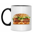 Кружка двухцветная