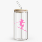 Банка с бамбуковой крышкой