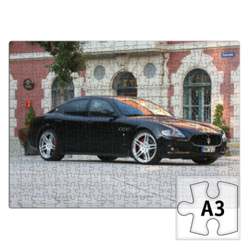 Пазл с принтом  Maserati