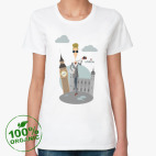 Женская футболка органик