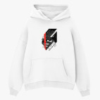 Толстовка худи оверсайз