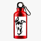 Металлическая бутылка 400 мл UV-DTF