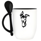 Кружка с ложкой