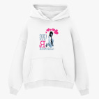 Толстовка худи оверсайз