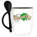 Кружка с ложкой