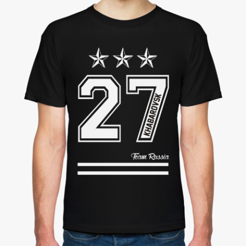 Футболка с принтом Хабаровск