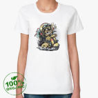 Женская футболка органик