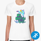 Женская спортивная футболка