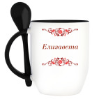 Кружка с ложкой