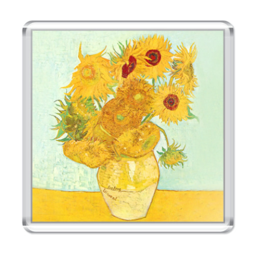 Магнит Подсолнухи Ван Гога для Эми