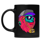 Кружка цветная UV-DTF