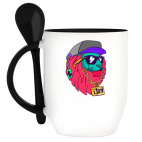 Кружка с ложкой