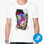 Мужская спортивная футболка