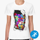 Женская спортивная футболка