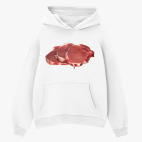 Толстовка худи оверсайз