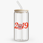 Банка с бамбуковой крышкой