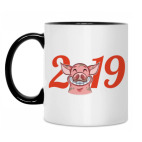 Кружка двухцветная