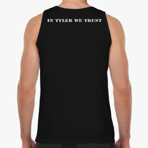 Майка с принтом In Tyler we trust - Fight Club