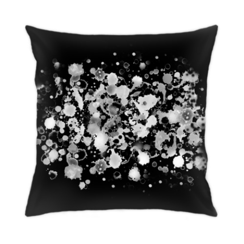 Подушка с принтом Инь и Ян