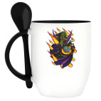 Кружка с ложкой