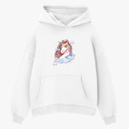 Толстовка худи оверсайз