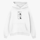 Толстовка худи оверсайз