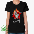 Женская футболка органик