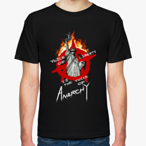 Футболка с принтом Анархия