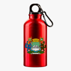 Металлическая бутылка 400 мл UV-DTF