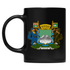 Кружка цветная UV-DTF