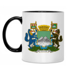 Кружка двухцветная