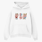 Толстовка худи оверсайз