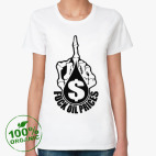Женская футболка органик
