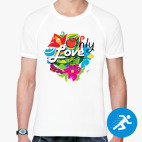 Мужская спортивная футболка