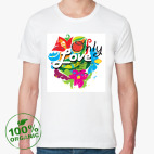 Мужская футболка органик