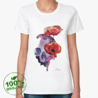 Женская футболка органик