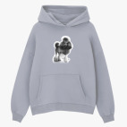 Толстовка худи оверсайз