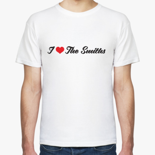 Футболка с принтом I love The Smiths
