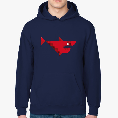 Толстовка худи акула (shark)