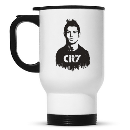Кружка-термос с принтом Ronaldo