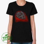 Женская футболка органик