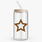 Банка с бамбуковой крышкой