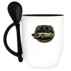 Кружка с ложкой