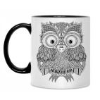 Кружка двухцветная