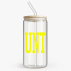 Банка с бамбуковой крышкой