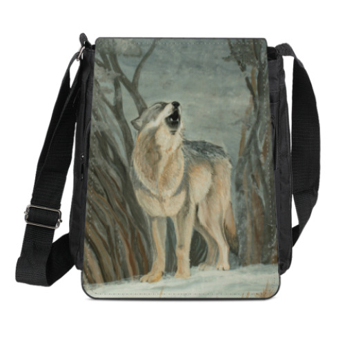 Сумка-планшет Долгая зима