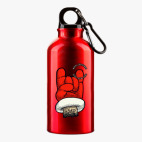 Металлическая бутылка 400 мл UV-DTF