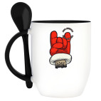 Кружка с ложкой