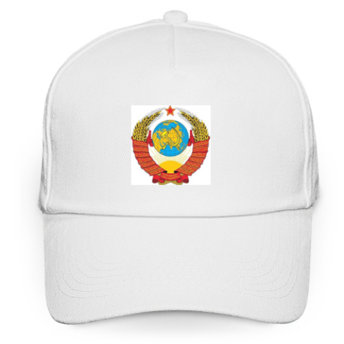 Кепка бейсболка с принтом герб СССР