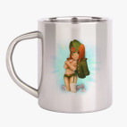 Кружка металлическая